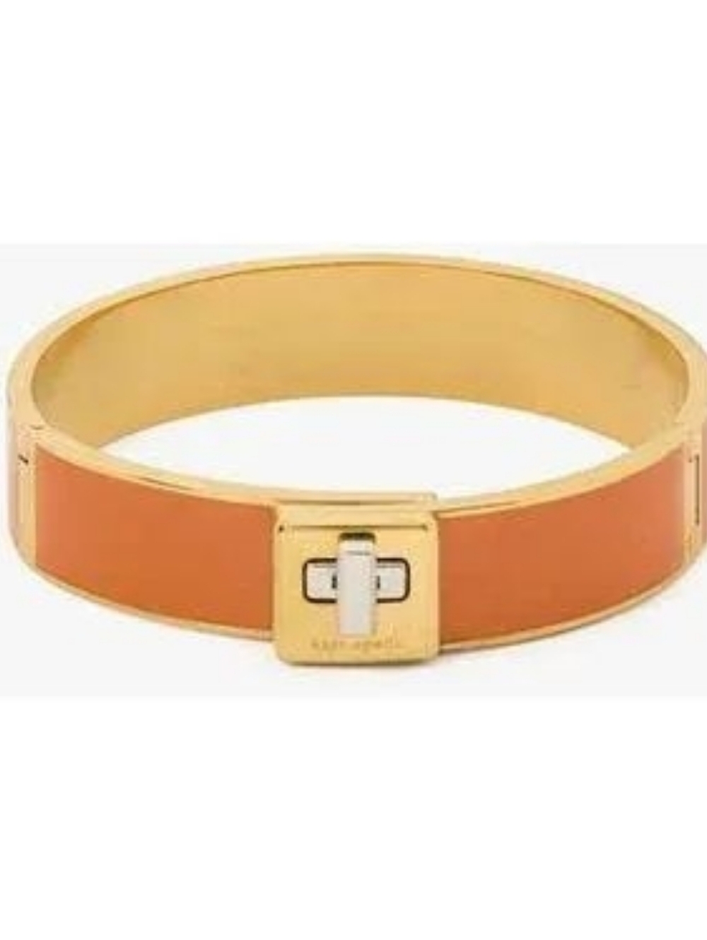 Kate Spade New York Phoebe Enamel Turnlock Bangle NWT - Picture 2 of 14